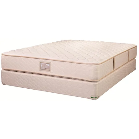 King Plush Two-Sided Mattress and Foundation